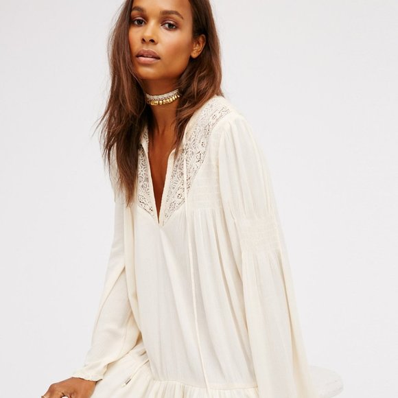 Free People One Night Victorian Tunic/Dress - Picture 1 of 2